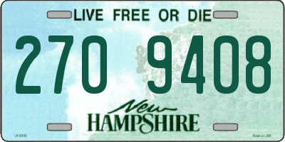 NH license plate 2709408