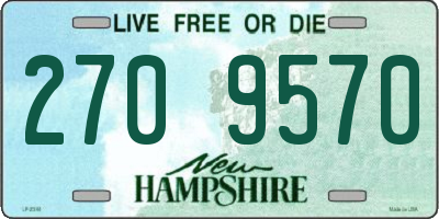 NH license plate 2709570