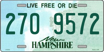 NH license plate 2709572