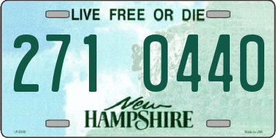 NH license plate 2710440
