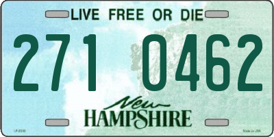 NH license plate 2710462