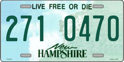 NH license plate 2710470