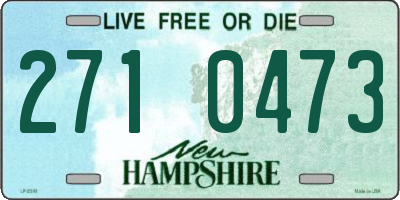 NH license plate 2710473