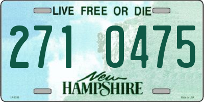 NH license plate 2710475
