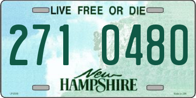 NH license plate 2710480