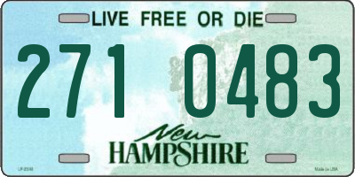 NH license plate 2710483