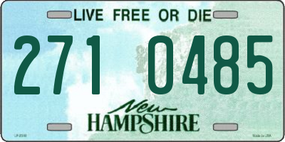 NH license plate 2710485