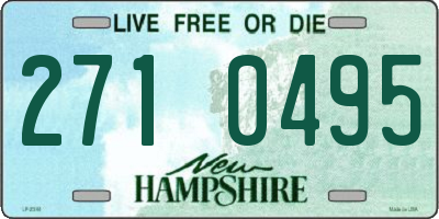 NH license plate 2710495