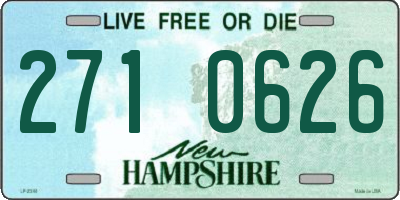 NH license plate 2710626