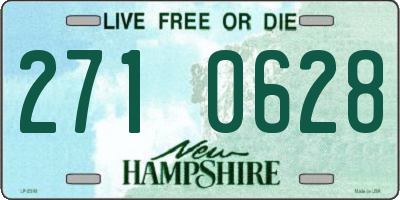 NH license plate 2710628