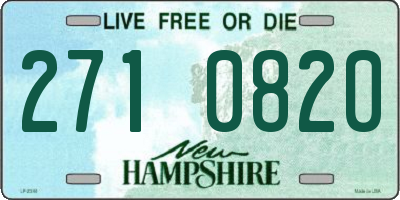 NH license plate 2710820