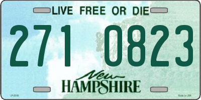 NH license plate 2710823