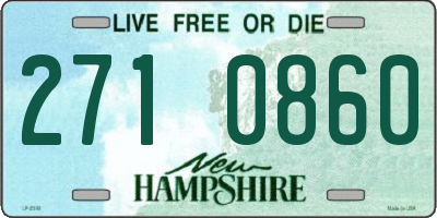 NH license plate 2710860