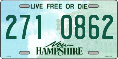 NH license plate 2710862