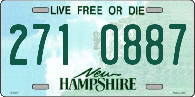 NH license plate 2710887
