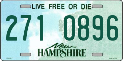 NH license plate 2710896