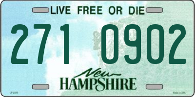 NH license plate 2710902