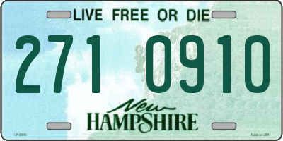 NH license plate 2710910