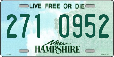 NH license plate 2710952