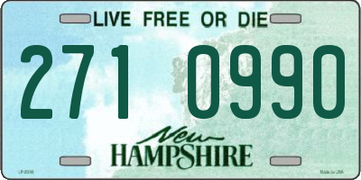 NH license plate 2710990