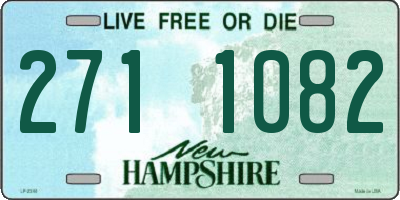 NH license plate 2711082