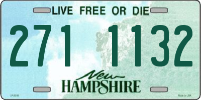 NH license plate 2711132