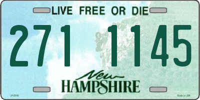 NH license plate 2711145