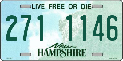 NH license plate 2711146