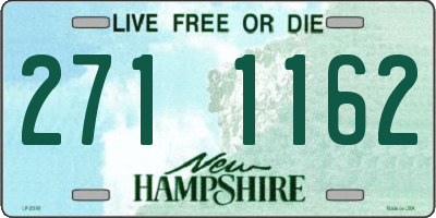NH license plate 2711162