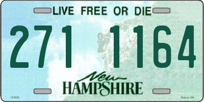 NH license plate 2711164