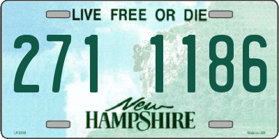 NH license plate 2711186