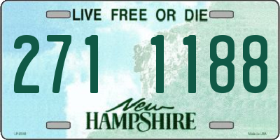 NH license plate 2711188