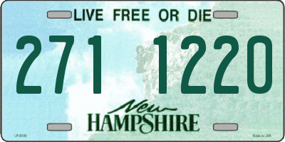 NH license plate 2711220
