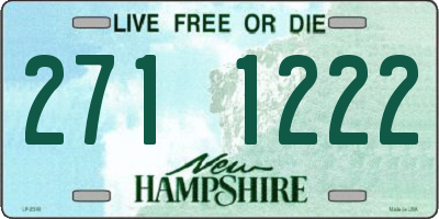 NH license plate 2711222
