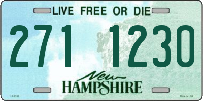 NH license plate 2711230