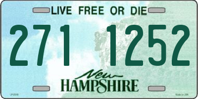 NH license plate 2711252