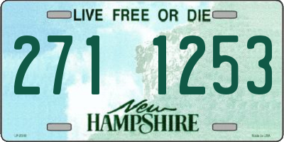 NH license plate 2711253