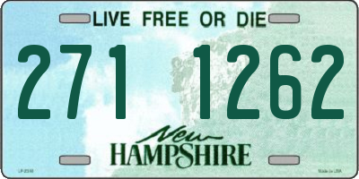 NH license plate 2711262