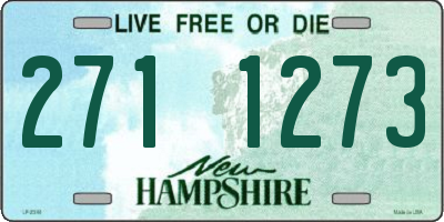 NH license plate 2711273
