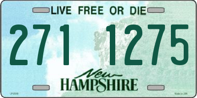 NH license plate 2711275