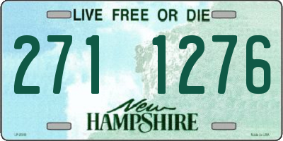 NH license plate 2711276