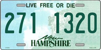 NH license plate 2711320