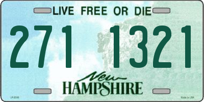 NH license plate 2711321