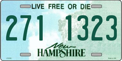 NH license plate 2711323