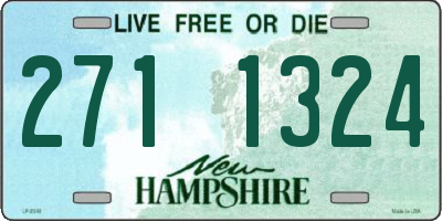 NH license plate 2711324