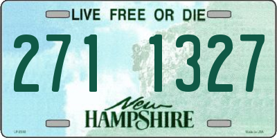 NH license plate 2711327