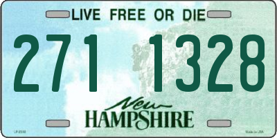 NH license plate 2711328