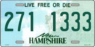 NH license plate 2711333