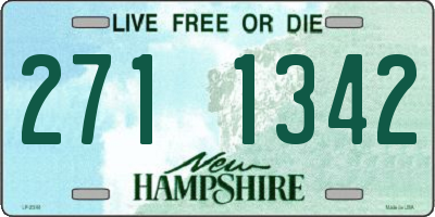 NH license plate 2711342