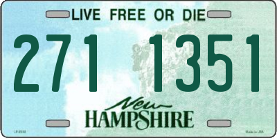NH license plate 2711351